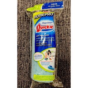Quickie Mop & Scrub Roller Mop Refill Homepro Type M Fits Mop #058MB #058BMB NEW